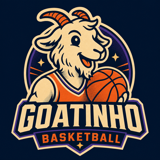 Goatinho Basketball game logo